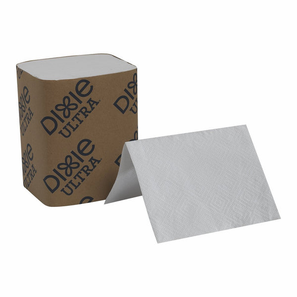 Dixie Ultra Interfold 2-Ply Napkin Dispenser Refill (Formerly EasyNap), GP PRO, 32006, 6.5" W x 9.9" L, White (Case of 24 Packs, 250 per Pack)