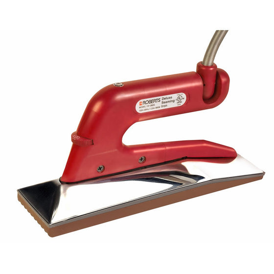 Roberts 10-282G-2 Deluxe Heat Bond Carpet Iron with Non-Stick Grooved Base