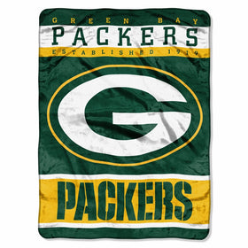 The Northwest Company Officially Licensed NFL Green Bay Packers 12th Man Plush Raschel Throw Blanket, 60" x 80"