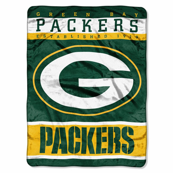 The Northwest Company Officially Licensed NFL Green Bay Packers 12th Man Plush Raschel Throw Blanket, 60" x 80"
