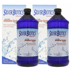 American Biotech Labs Silver Biotics Immune System Support 32oz Multi Pack (2 Pack)