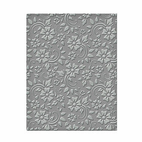 Spellbinders SES-008 Flowers & Leaves Embossing Folder