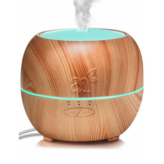 ArtNaturals Aromatherapy Essential Oil Diffuser – (5.0 Fl Oz/150ml Tank) – Ultrasonic Aroma Humidifier - Adjustable Mist Mode, Auto Shut-Off and 7 Color LED Lights – For Home, Office & Bedroom