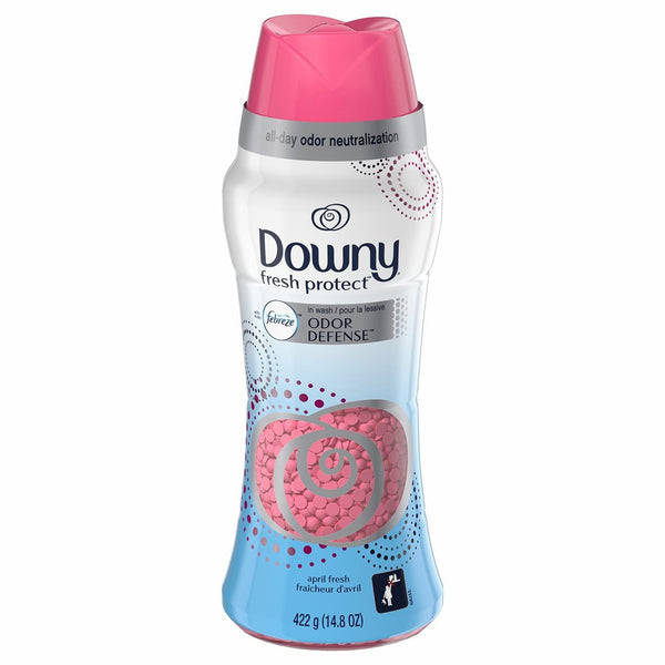 Downy Fresh Protect with Febreze, In-Wash Scent Beads, April Fresh, 14.8 oz