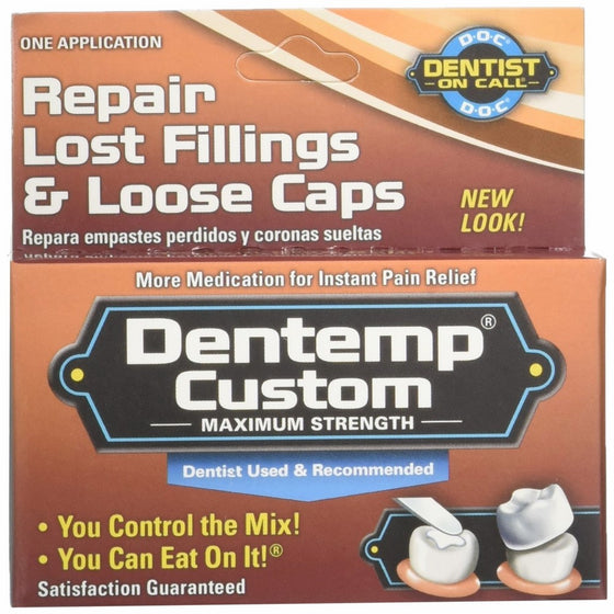 Dentemp Temporary Cavity Filling Mix - 1 App