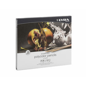 Lyra Rembrandt Polycolor Colored Pencils, Set of 24, Assorted Colors (2001240)