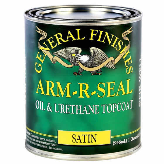 General Finishes Arm R Seal Top Coat, Satin, Pint