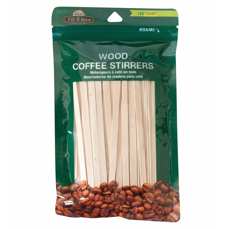 Economy Kitchen Accessory Wood Stirrers 150 Pack