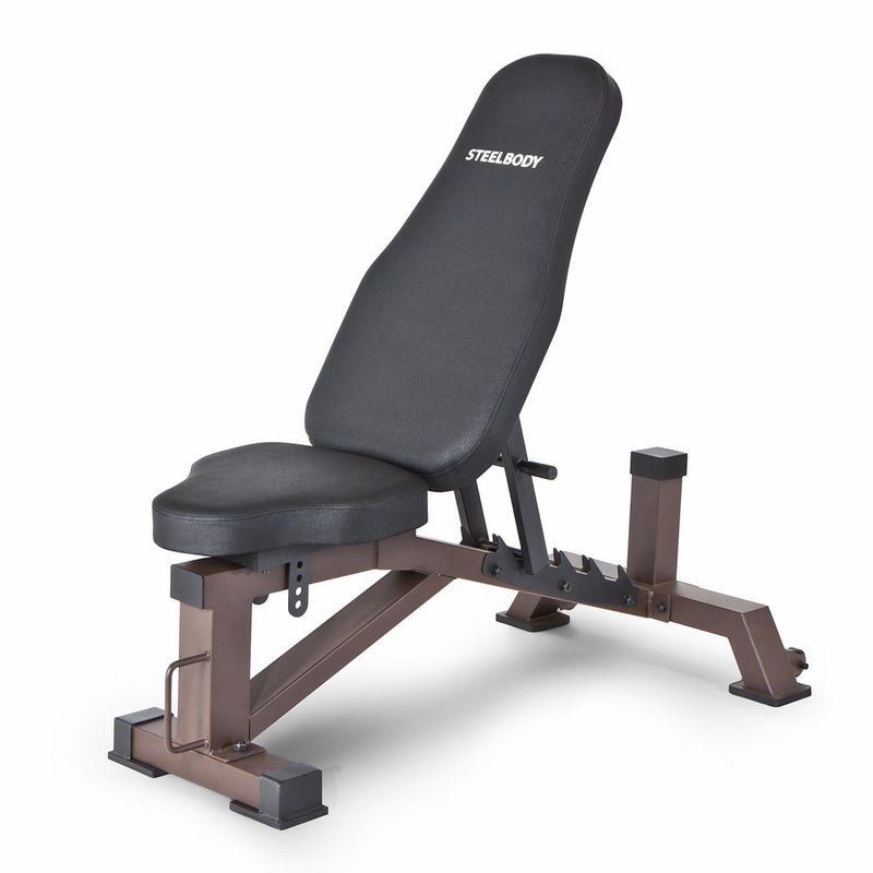 Steelbody Deluxe 6 Position Utility Weight Bench for Weightlifting and Strength Training STB-10105