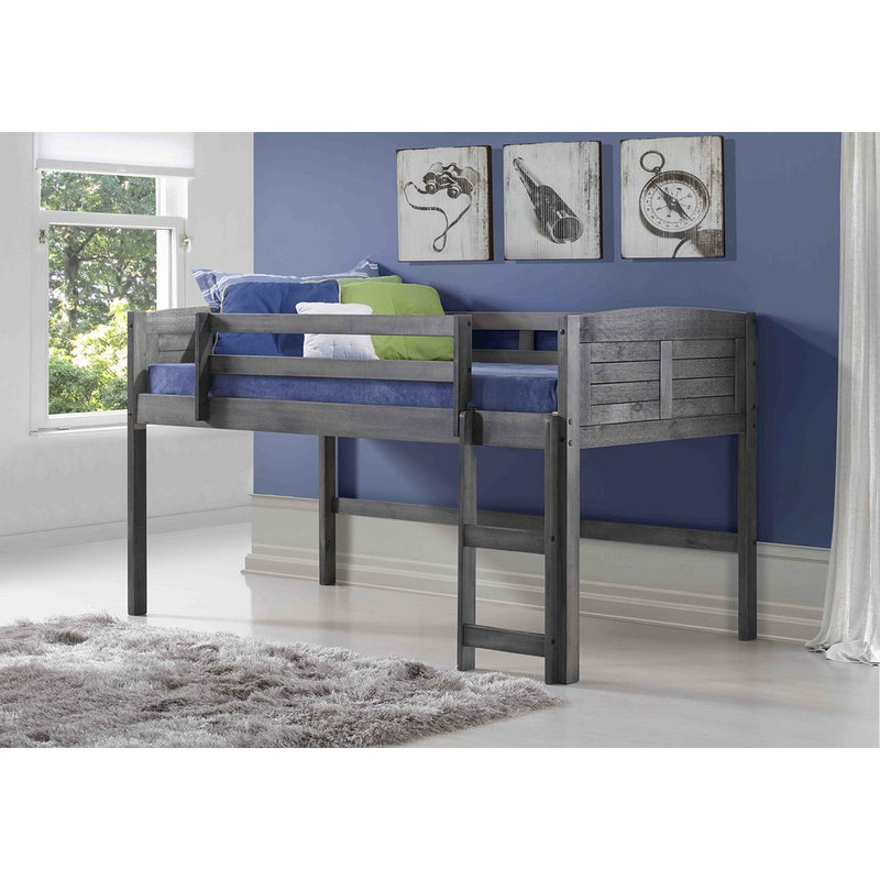 DONCO KIDS Louvered Low Loft , Twin