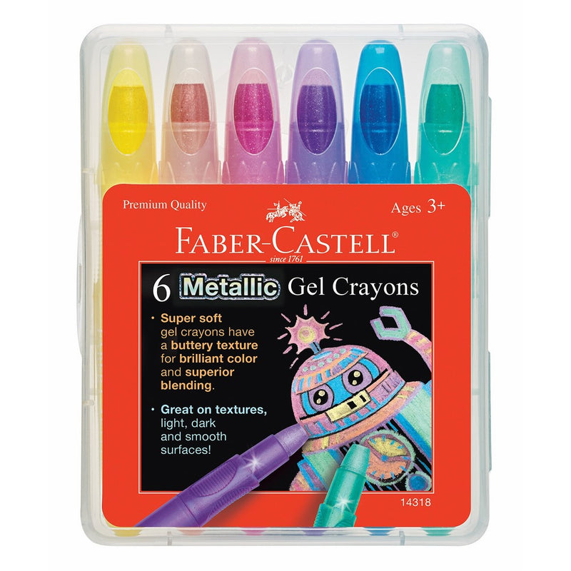 Faber-Castell Children's Metallic Gel Crayon