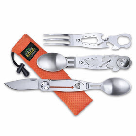 Outdoor Edge ChowPal, CPL-10C, Camping, Hiking, Hunting Multi Tool Eating Utensil Set