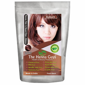 AUBURN Henna Hair & Beard Color / Dye 100 Grams - The Henna Guys