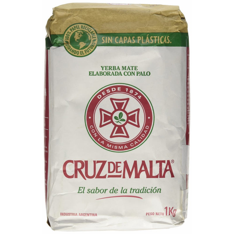YERBA MATE CRUZ de MALTA 2.2lb 1 kilo