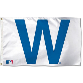 WinCraft MLB Chicago Cubs 02484115 Deluxe Flag, 3' x 5'