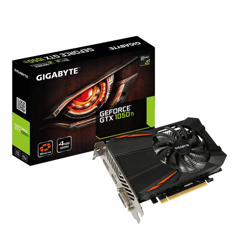 Gigabyte Geforce GTX 1050 Ti 4GB GDDR5 128 Bit PCI-E Graphic Card (GV-N105TD5-4GD)