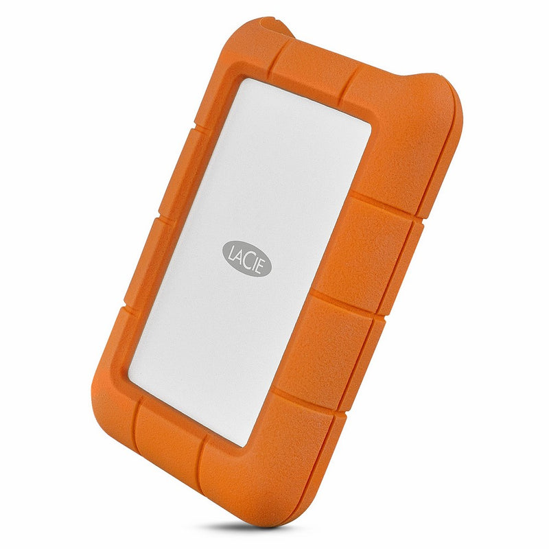 LaCie Rugged 4TB USB-C and USB 3.0 Portable Hard Drive 1mo Adobe CC All Apps (STFR4000800)