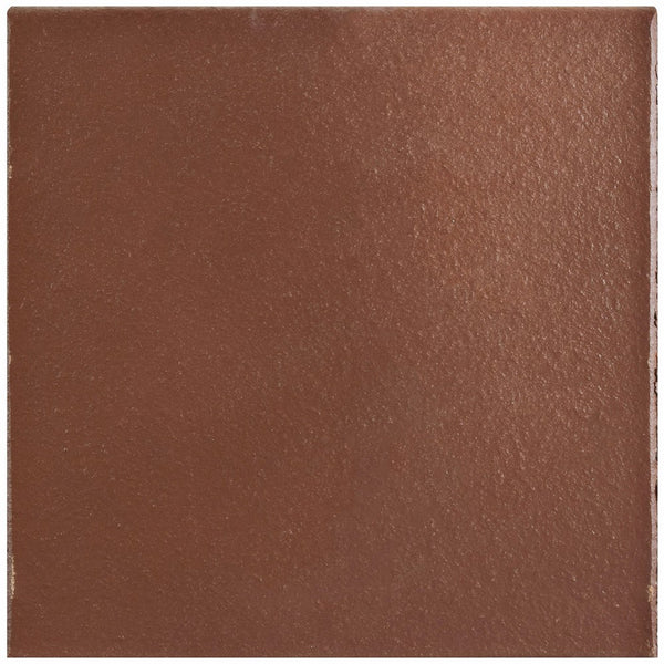 SomerTile FGA6KFRE Carriere Edge Quarry Floor & Wall Tile, 5.875" x 5.875", Flame Red