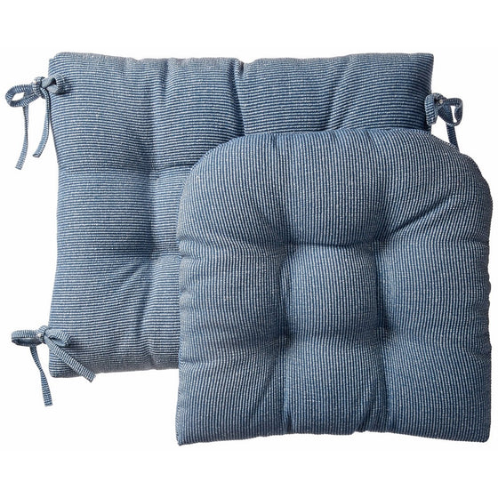 Klear Vu Gripper Jumbo Saturn Rocking Chair Cushion Set, Blue