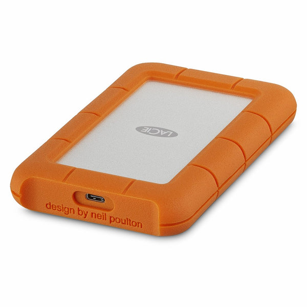 LaCie Rugged 2TB USB-C and USB 3.0 Portable Hard Drive 1mo Adobe CC All Apps (STFR2000800)