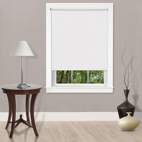 Achim Home Furnishings Cords Free Tear Down Light Filtering Window Shade, 37" x 72", White