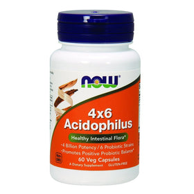 NOW Acidophilus 4X6,60 Capsules
