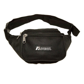 Everest Signature Waist Pack - Standard, Black, One Size