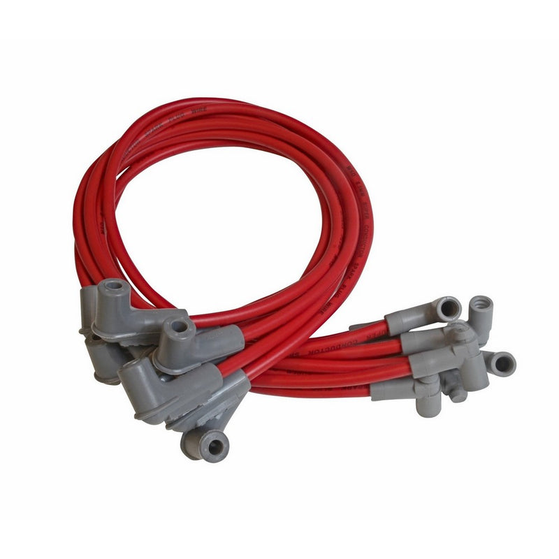 MSD 35599 Red 8.5mm Super Conductor Spark Plug Wire Set