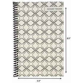 The Superior Check and Debit Card Register - White 5.5" x 8.5"
