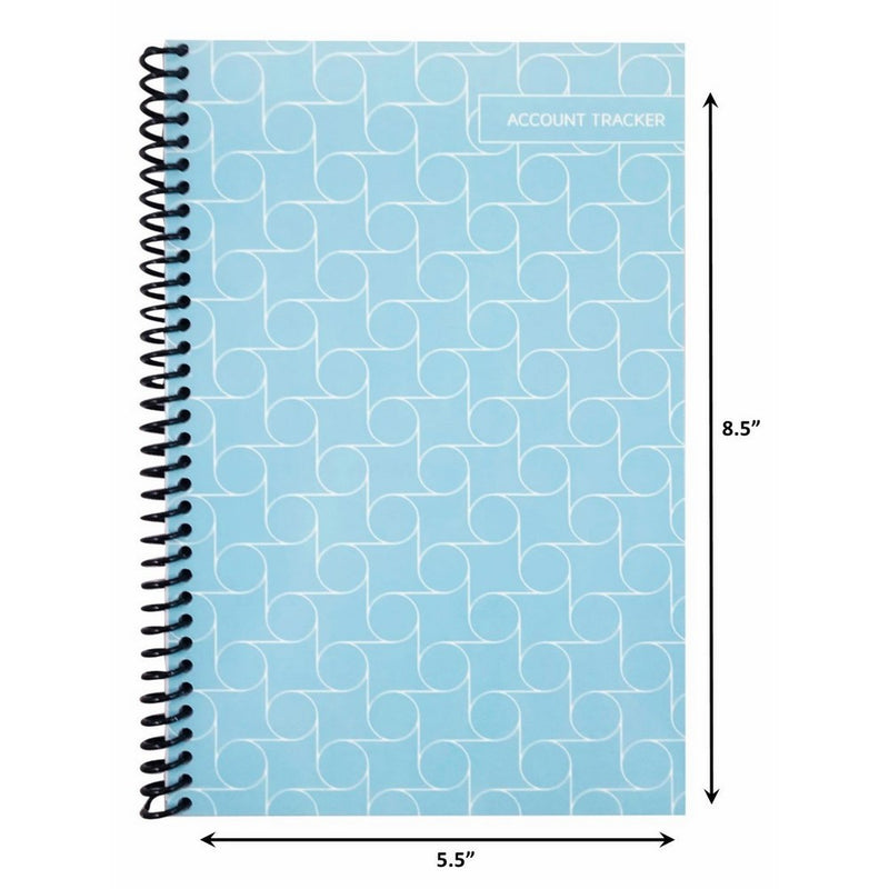 The Superior Check and Debit Card Register - Blue 5.5" x 8.5"