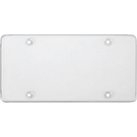 Cruiser Accessories 76100 Tuf Flat Shield Novelty / License Plate Shield, Clear