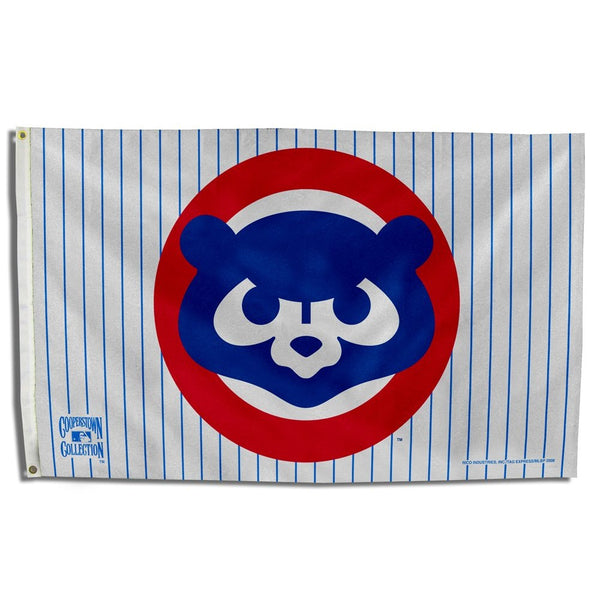 MLB Chicago Cubs 1984 Cooperstown 3 by 5 Banner Flag