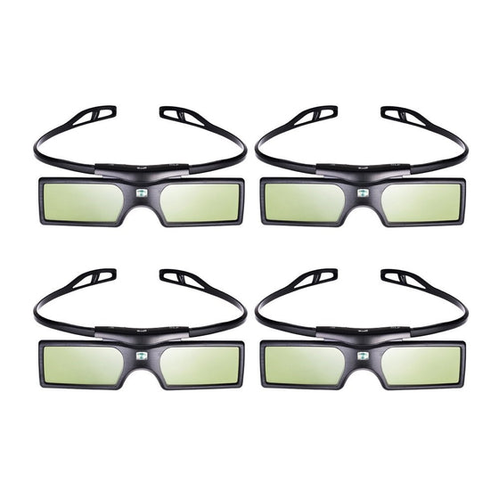 Emgreat 4× G15-DLP 144Hz 3D DLP-LINK Active Glasses For Optoma/BenQ/Acer/ LG Projector