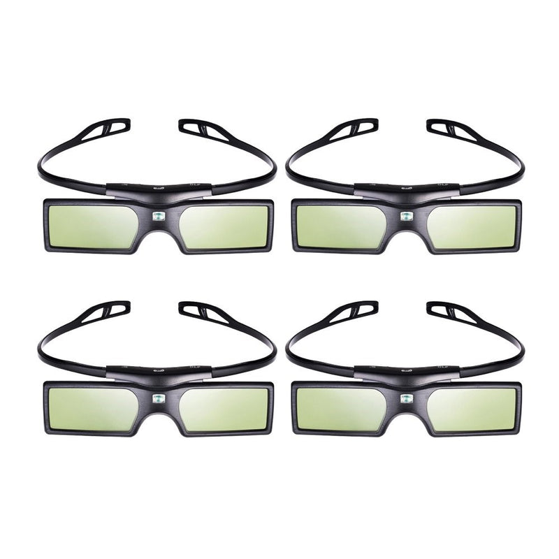 Emgreat 4× G15-DLP 144Hz 3D DLP-LINK Active Glasses For Optoma/BenQ/Acer/ LG Projector