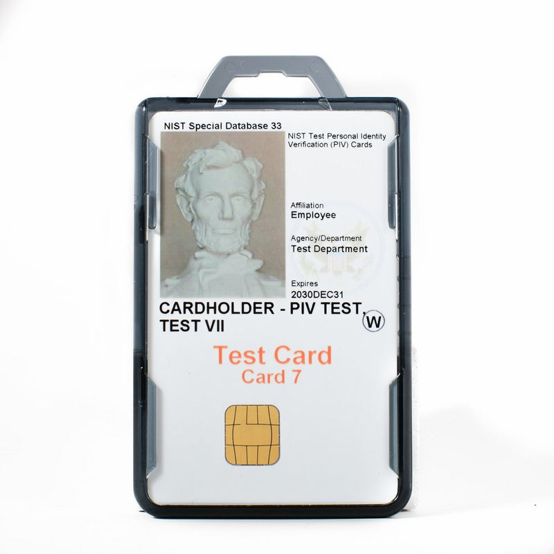 Identity Stronghold Secure Badge Holder Duolite, Black (IDSH2004-001B-blk)