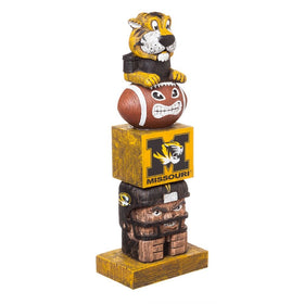 Evergreen NCAA Missouri Tigers Tiki Totem
