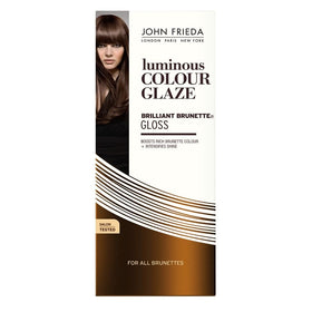 John Frieda Brilliant Brunette Liquid Shine Clear Glaze, 6.5 Fluid Ounce