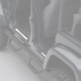 Smittybilt 7488 Stainless Steel Door Entry Guard, Pair