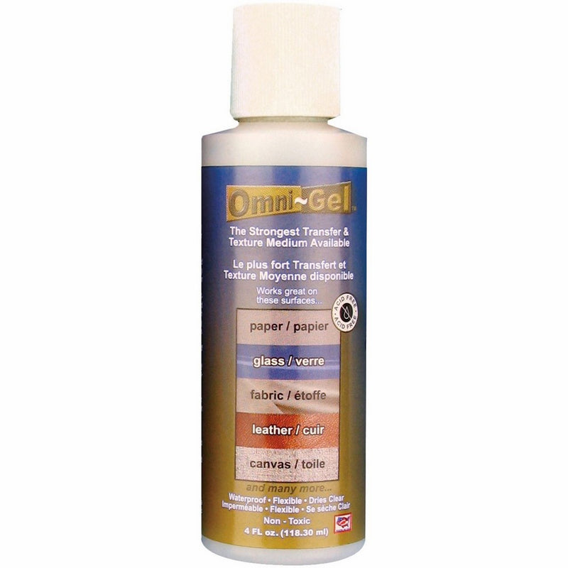 Speedball Omni-Gel Transfer Medium, 4 oz Bottle (0012207)