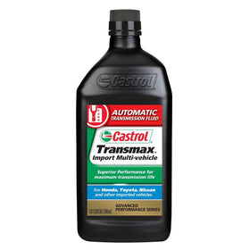 Castrol 06814-6PK Transmax Import Multi-Vehicle Automatic Transmission Fluid - 1 Quart, (Pack of 6)