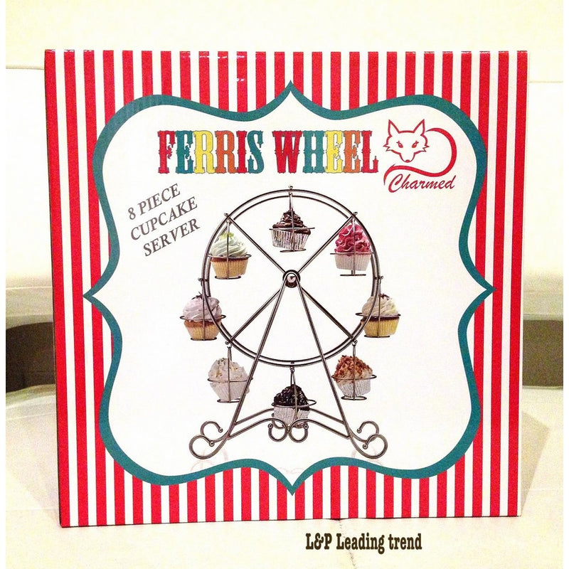 Charmed Ferris Wheel Cupcake Stand for Carnival and Circus Theme Party