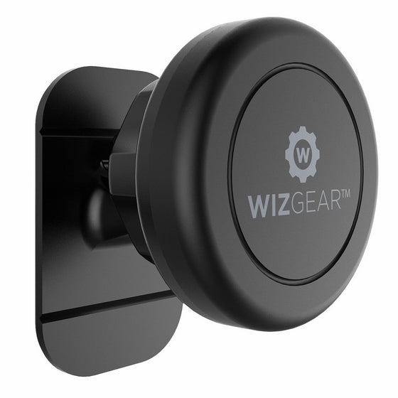 WizGear Universal Stick On Dashboard Magnetic Car Mount Holder for Cell Phones and Mini Tablets with Fast Swift-snap Technology