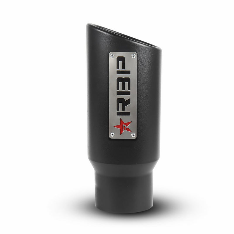 RBP RBP-303725-EXR EX-1 Adjustable Multi-Fit Black Exhaust Tip