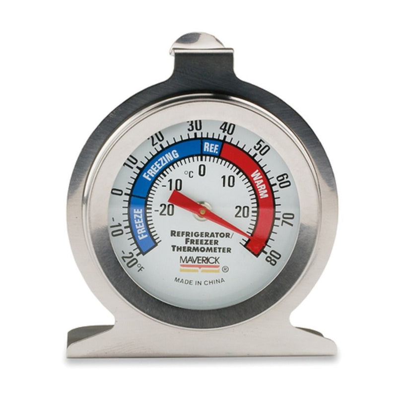 Maverick Housewares RF-01 Redi-Chek Refrigerator/Freezer Thermometer, Silver
