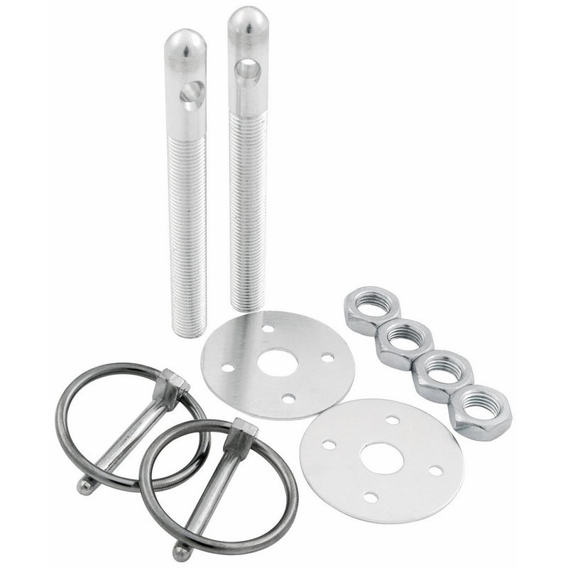 Allstar Performance ALL18480 Silver 3/8" Aluminum Hood Pin Kit