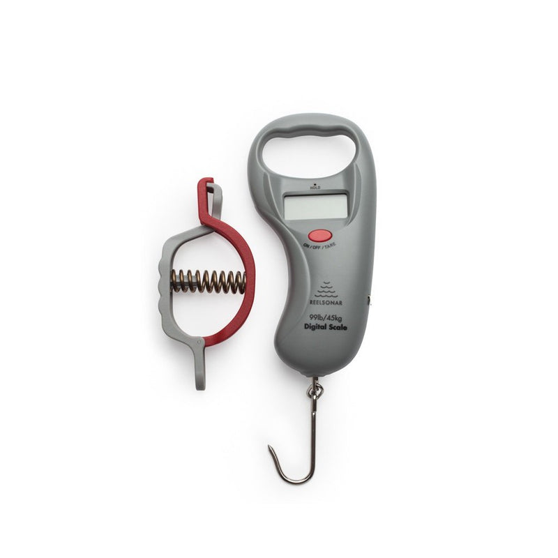 ReelSonar Digital Fish Scale Tape Measure 3.3 Ft Backlight LCD 99lb/45kg