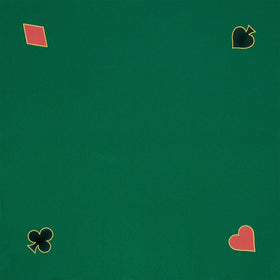 Trademark Poker Green Playing Felt, 40" x 40"