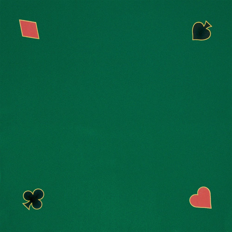 Trademark Poker Green Playing Felt, 40" x 40"