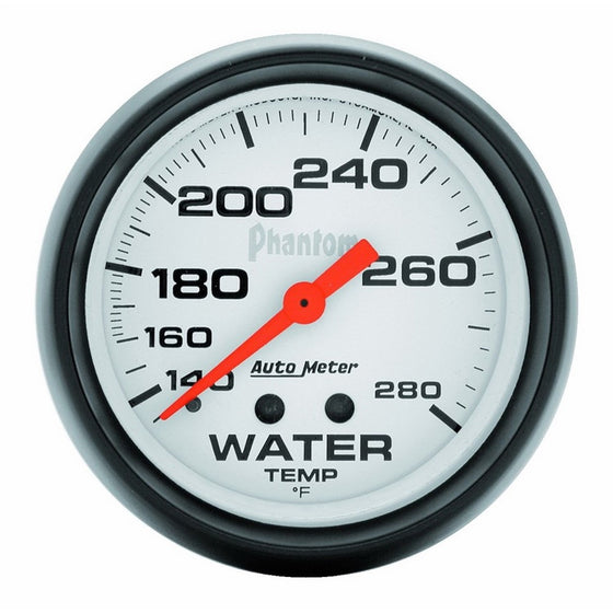 Auto Meter 5831 Phantom Mechanical Water Temperature Gauge