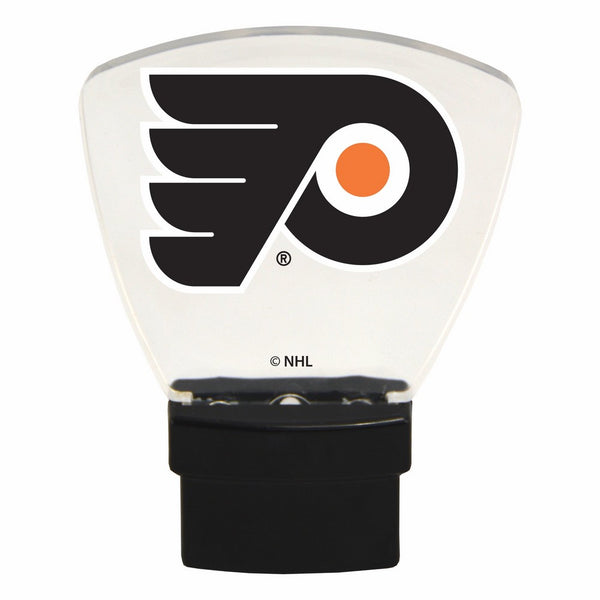 Authentic Street Signs NHL Officially Licensed-LED NIGHT LIGHT-Super Energy Efficient-Prime Power Saving 0.5 watt, Plug In-Great Sports Fan gift for Adults-Babies-Kids Room … (Philadelphia Flyers)